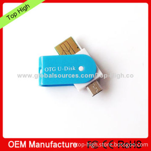 Factory Price Micro 5 Pin Male USB 2.0 Interface Otg Flash Drive For Samsung Galaxy s5